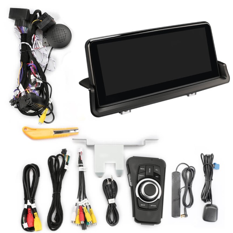 Isudar IPS Screen Idrive Carplay Auto stereo for BMW E90 E91 E92 E93