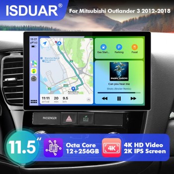 NEW! 11.5” Android 13 For MITSUBISHI OUTLANDER 3 2012-2018 Car Radio HDMI Video Output