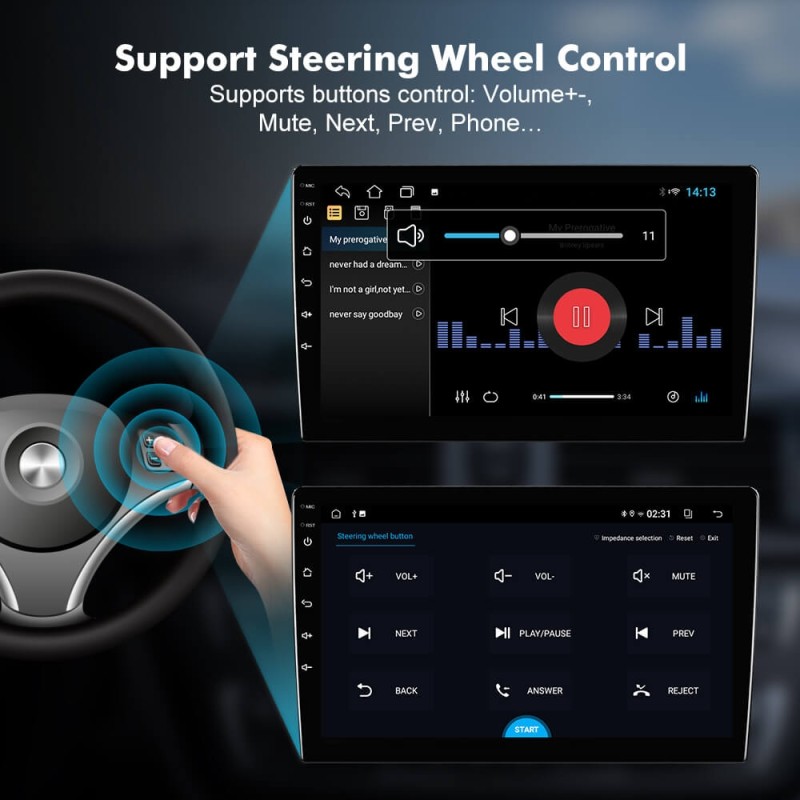 NEW! Android 13 For Volkswagen Skoda Rapid 2013-2019 2K Screen Android Auto 9” Car Radio