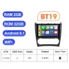 ISUDAR For Mercedes-Benz C Class W203 CLK-CLASS C209 2005-2009 Android QLED 1280*720P Car Multimedia RDS Stereo