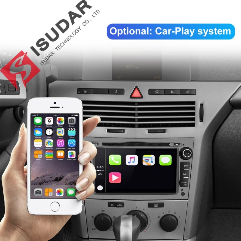ISUDAR 2 din Auto Radio Octa core Android 9 For OPEL/ASTRA/Zafira/Corsa