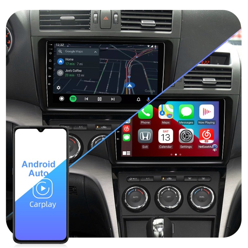 8 Core RAM 8G 6G No 2din Auto radio For Mazda 6 2 3 GH 2007-2012