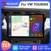 ISUDAR 2K 13.1 Inch 8 Core Android 12 Car Radio For VW/Volkswagen/TOURAN 2016 2017 2018-