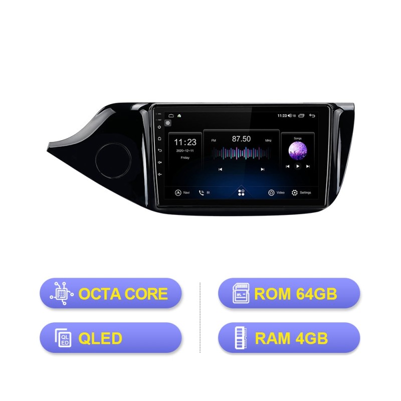Isudar 8 Core built in carplay 4G Auto Radio For Kia CEED Cee'd 2 JD 2012-2016
