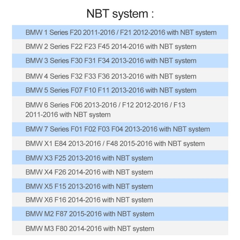 ISUDAR Wireless Carplay Module Android Auto for BMW F10 F11 F30 F20 F31 F22 F21 F32 F33 F36