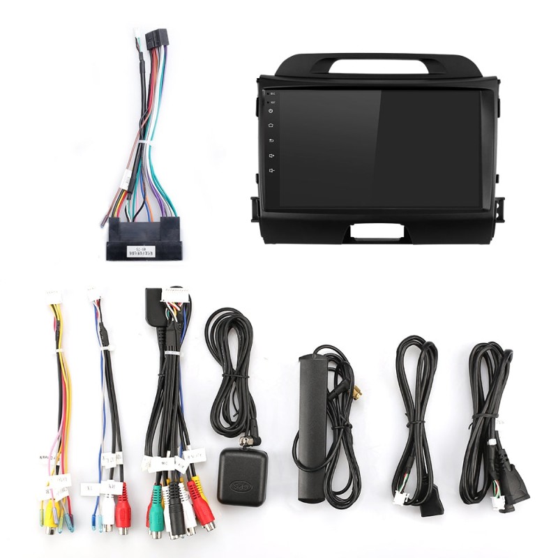 Isudar QLED RDS Car DVD player For KIA Sportage 2010 2011 2012 2013-2016