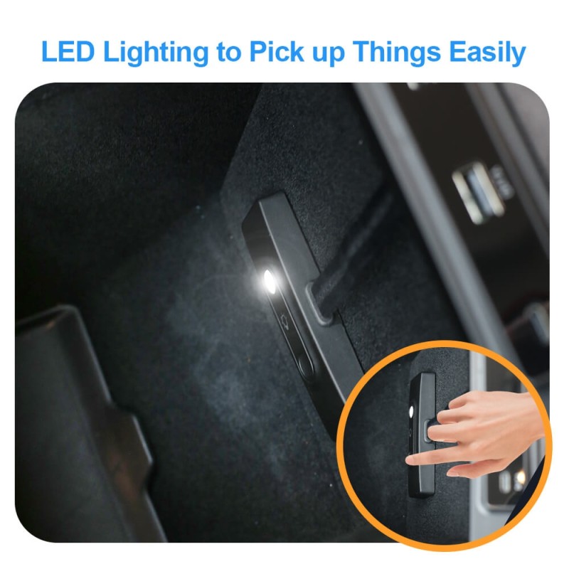 ISUDAR USB HUB For 2021 Tesla Model 3 Model Y USB Splitter Docking Station Extender Fast Charging Data Type-C PD QC For Mobile