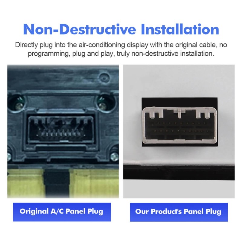 AC Panel 9 inch Touch LCD Screen For Range Rover Sport L494 (2014-2017) Climate Control Car Air Conditioning Board