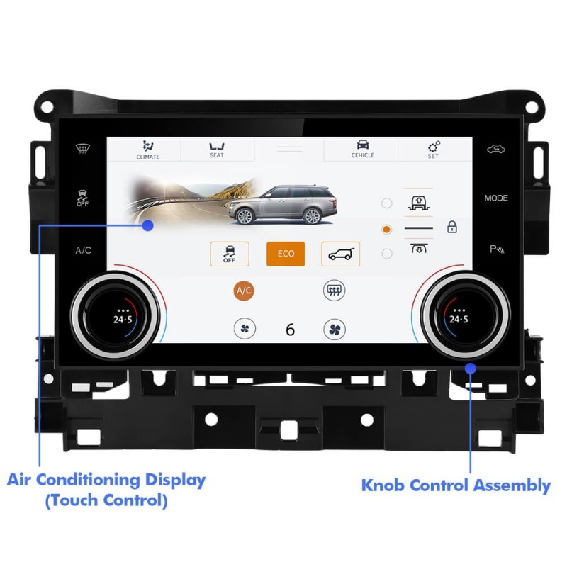 Upgrade Air Conditioning Panel for Range Rover V8 2006-2012 AC Touch Control Panel
