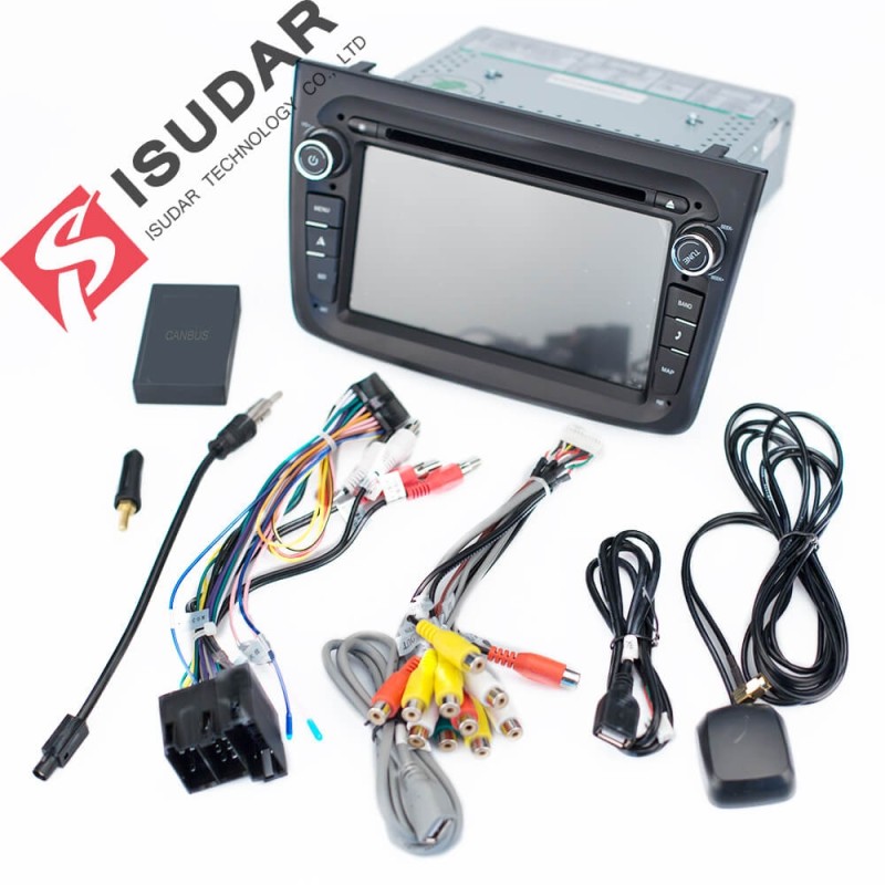 ISUDAR 1 Din Auto Radio Android 10 Octa core For Alfa Romeo Mito 2008-
