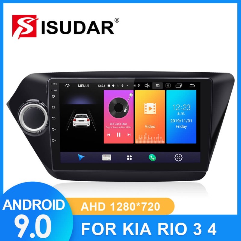 ISUDAR Car Radio For KIA/RIO 3 K2 2011-2015
