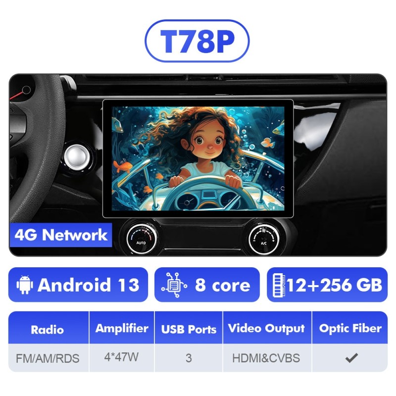 NEW! 11.5” Android 13 For Kia Rio 4 2017-2021 Carplay Car Radio 2K IPS Screen