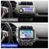 Q6 Qualcomm Android 13 For Honda Fit Jazz 2002-2007 9" screen music car radio DSP ADAU