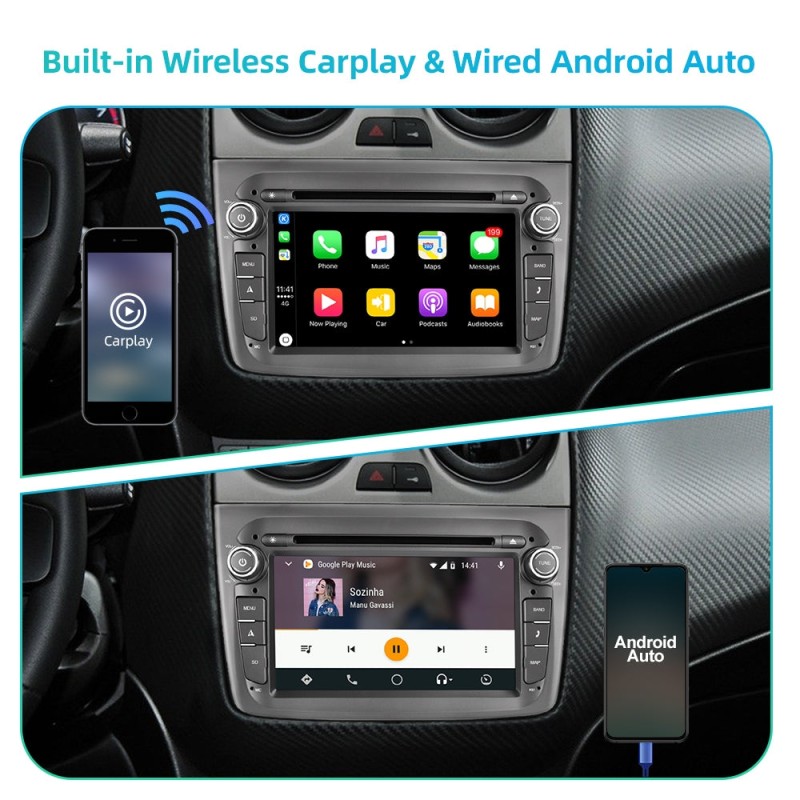 Clearance Sale！Isudar Voice control 1 Din Android 10 Car Auto radio For Alfa Romeo Mito 2008-