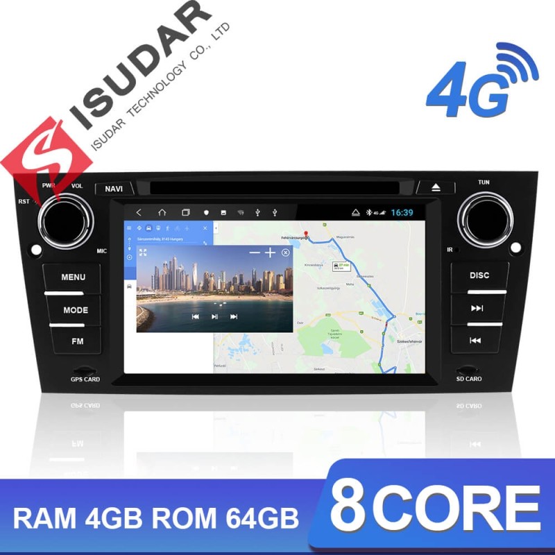 ISUDAR H53 2 Din Android Car Radio For BMW/3 Series E90/E91/E92