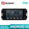 Isudar PX6 Android 10 1 Din Car Multimedia Auto Radio For Jeep/wrangler/patriot/compass