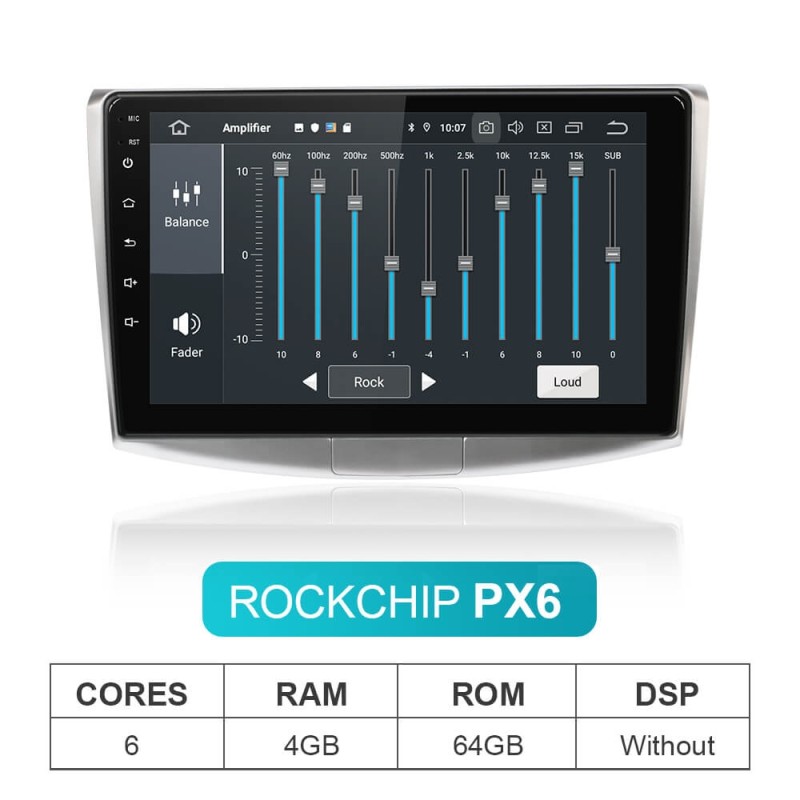 ISUDAR PX6 1 Din Android 10.0 Car Radio For Magotan/CC/Passat B6 B7