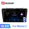 ISUDAR V72 QLED Built in carplay Android 10 Auto Radio For MAZDA 3 2004 2005 2006-2009
