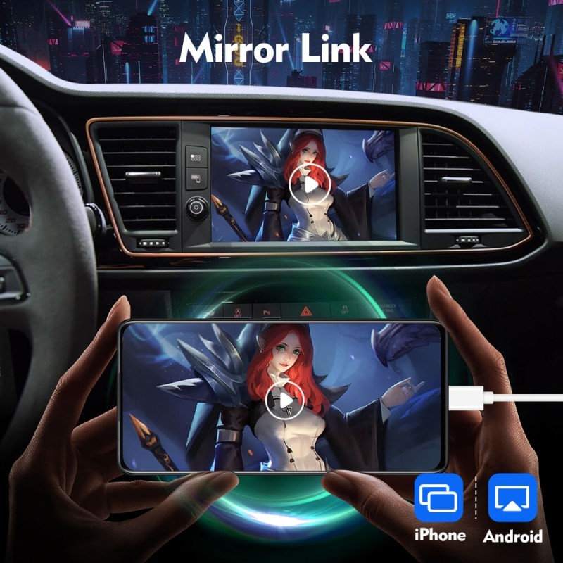 Carlinkit Wireless Apple Carplay Adapter For  VW/Volkswagen/Audi MMI MIB System