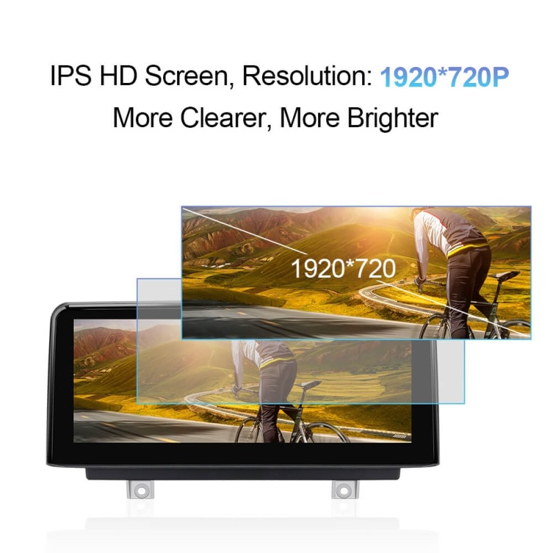 Isudar Android auto and carplay Auto radio For BMW For For BMW F20 F21 F30 F31 F22 F33 F34 F36 NBT