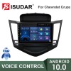 ISUDAR 4G 2 Din Android 10 Car Radio For Chevrolet Cruze J300 2013-2015