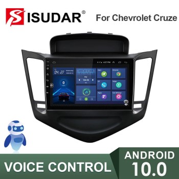 ISUDAR 4G 2 Din Android 10 Car Radio For Chevrolet Cruze J300 2013-2015
