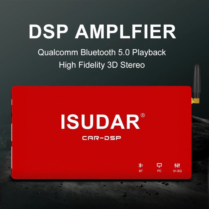 ISUDAR DA08 For BMW Hi-Fi S676A Car Amplifier DSP