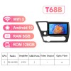 NEW! Android 13 Car Radio For Honda Civic 2013 2014 2015 2016 Multimedia Video Player Navigation GPS 4G