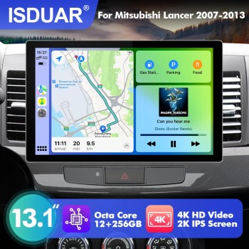 NEW! 13.1” Android 13 For MITSUBISHI LANCER 2007-2013 Car Radio HDMI Video Output
