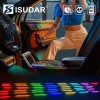 20 in 1  LED Symphony Flowing Colorful Interior Gradient Lamp Atmosphere for Car inside automotive neon fiber optic strip DIY