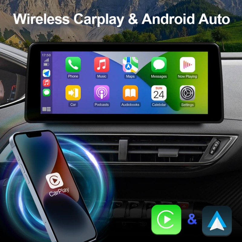 ISUDAR 12.3 Inch Android 12 Apple Carplay Auto Radio For Peugeot 3008 4008 5008