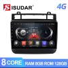 QLED screen Car Radio Multimedia For Volkswagen Touareg FL NF 2010 - 2018