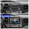 For Honda Civic 2006-2012 Upgrade from T72 - T75 Android 14 UIS7865 Car Radio