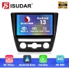 Q6 Qualcomm Android 13 For Skoda Yeti 2009-2013 10" screen multimedia car radio DSP ADAU