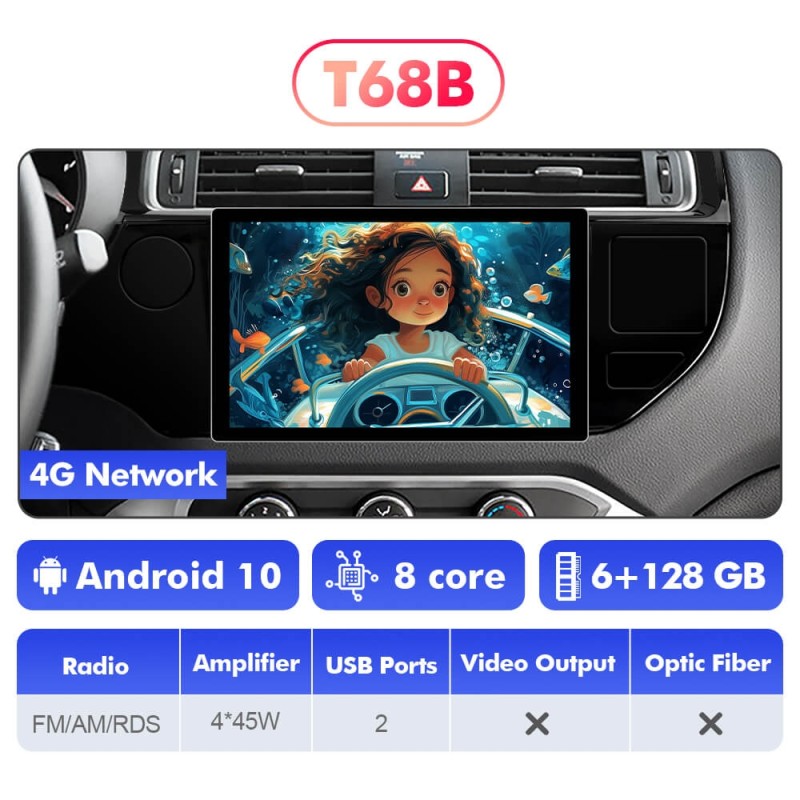 NEW! 11.5” Android 13 For Kia Rio 4 K3 2012-2017 Carplay Car Radio 1920*1200P IPS Screen