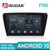 Isudar 1 Din 10.1 inch Android 10 Radio For VW/Skoda/Octavia 2014-