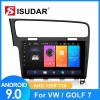 ISUDAR Car Radio For VW/Volkswagen/Golf 7 2 din Android 9