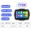 T72 RAM 6G ROM 128G Auto radio For Jeep Renegade 2014 2015 2016 2017 2018