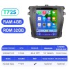 ISUDAR Android 12 Car Radio For Toyota Corolla E140 E150 2006-2013 Multimedia Player 2Din Tesla Vertical GPS Carplay Auto Stereo