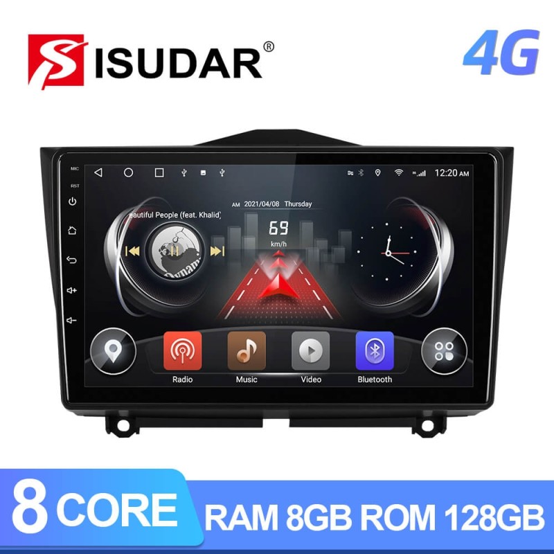 ISUDAR T72 Android Car Radio For LADA ВАЗ Granta Cross 2018 2019