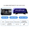 Android 11 Qualcomm Car Radio for BMW X5 E70 X6 E71 2007-2013 CCC CIC Bule Anti G-lare Screen 4G GPS Stereo Player Carplay WiFi