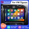 ISUDAR 2K 13.1 Inch Sim Card Android 12 Car Radio For VW/Volkswagen/Tiguan 2017-2019