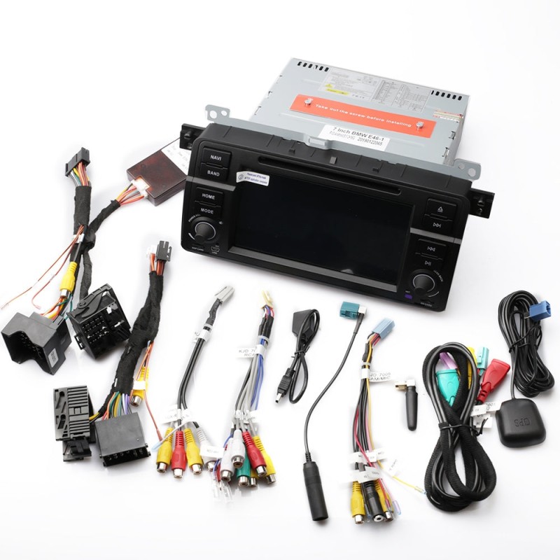 ISUDAR 1 Din 7inch Auto radio Android 10 Octa core For BMW/E46/M3