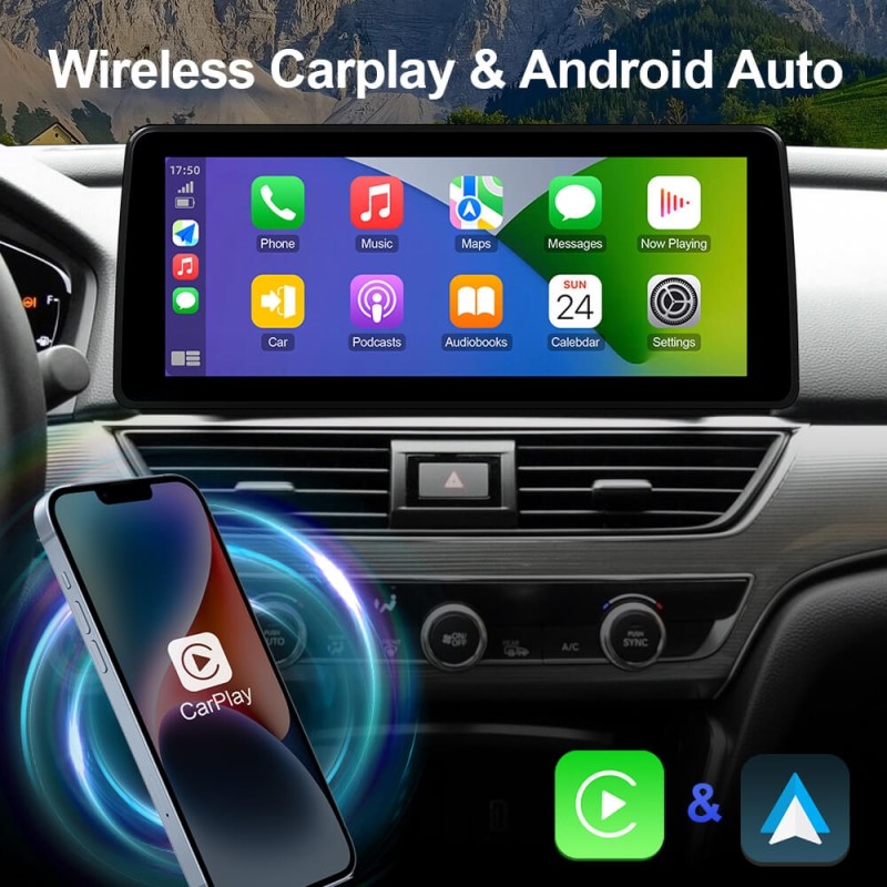 12.3 Inch Android 12 Apple Carplay Car Stero For HONDA/ACCORD 10th Generation 2018-