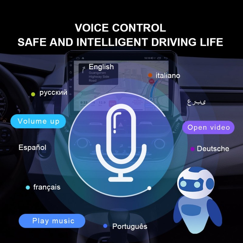 ISUDAR V72 8 core 128G Android 10 For Toyota Avensis GPS