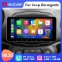 T72 system 10.33 Inch Carplay Car Radio For Jeep Renegade 2014 2015 2016 2017