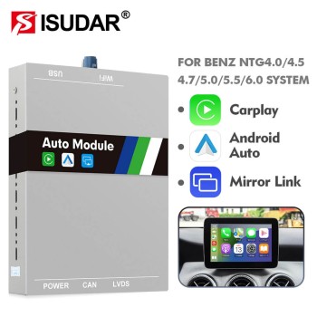 ISUDAR Apple Carplay wireless Modem for Mercedes C Class W204 W205 E Class W212 CLA W117 W212 W211 W210 W124