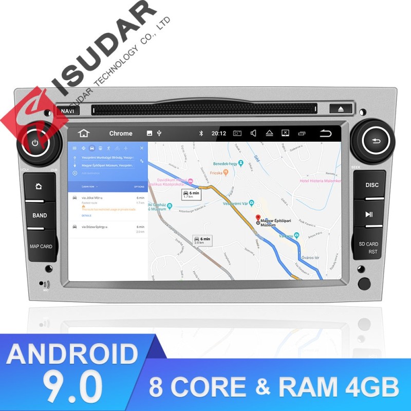 ISUDAR 2 din Auto Radio Octa core Android 9 For OPEL/ASTRA/Zafira/Corsa