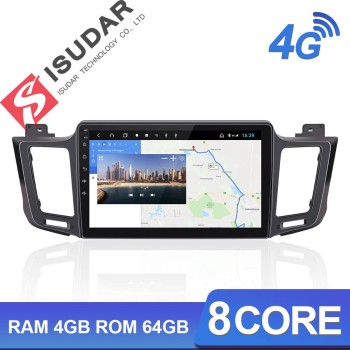 Isudar H53 4G Android 1 Din Auto Radio For Toyota/RAV4