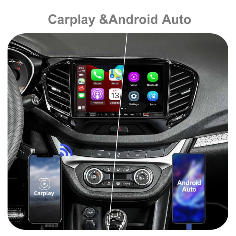 ISUDAR Android Car Radio For LADA Vesta Cross Sport 2015-2019 Car Multimedia Player Navigation Camera 4G Net No 2 Din autoradio